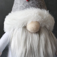 HKM-595987 Faceless Doll Plush Holiday Ornaments - Santa Claus Love, Snowflake, Star Models