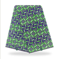 HKM-596051 African Batik Cotton Wax Cloth - 100% Cotton, Versatile Fabric for Fashion, Home Décor, and Crafting