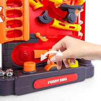 HKM-596051 Multifunctional Educational Marble Run Puzzle Labyrinth Maze Game for Kids