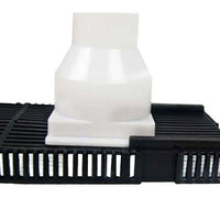 HKM-596051 Underwater Air Filter Plate for Fish Tanks - Precision Non-Woven Fabric Bottom Filter, Multi-Connection Options