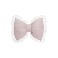 HKM-596179 Butterfly-Shaped Waist Pillow with Lace Trim for Home and Office Use - Soft PP Cotton, 40x32cm