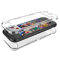 HKM-596243 Stylish Crystal Clear Protective Case for Devices - Available in White, Yellow, Blue, Black