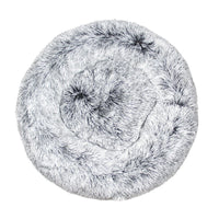 HKM-596563 Round Plush Cat Litter Kennel - Warm Cloth Pet Nest in Various Tie-Dye Colors and Sizes