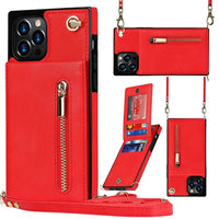 HKM-596627 Leather Wallet Phone Case for Multiple Models - Durable TPU & Leather Design