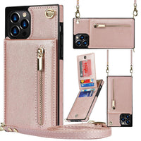 HKM-596627 Leather Wallet Phone Case for Multiple Models - Durable TPU & Leather Design