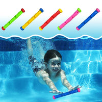HKM-596627 Underwater Diving Stick Toy Set for Children - Sinking Pool Training Toys (4 Pcs)