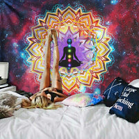 HKM-596691 Bohemian Geometric Abstract Wall Hanging - Polyester Fiber, 130 x 150 cm & 150 x 200 cm