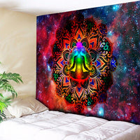 HKM-596691 Bohemian Geometric Abstract Wall Hanging - Polyester Fiber, 130 x 150 cm & 150 x 200 cm