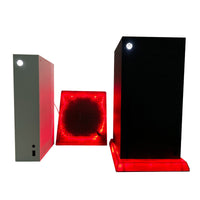 HKM-596883 RGB Cooling Base for Xbox Series X/S with Remote Control - Multi-Functional and Compact Design