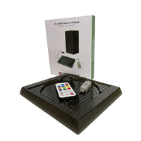 HKM-596883 RGB Cooling Base for Xbox Series X/S with Remote Control - Multi-Functional and Compact Design