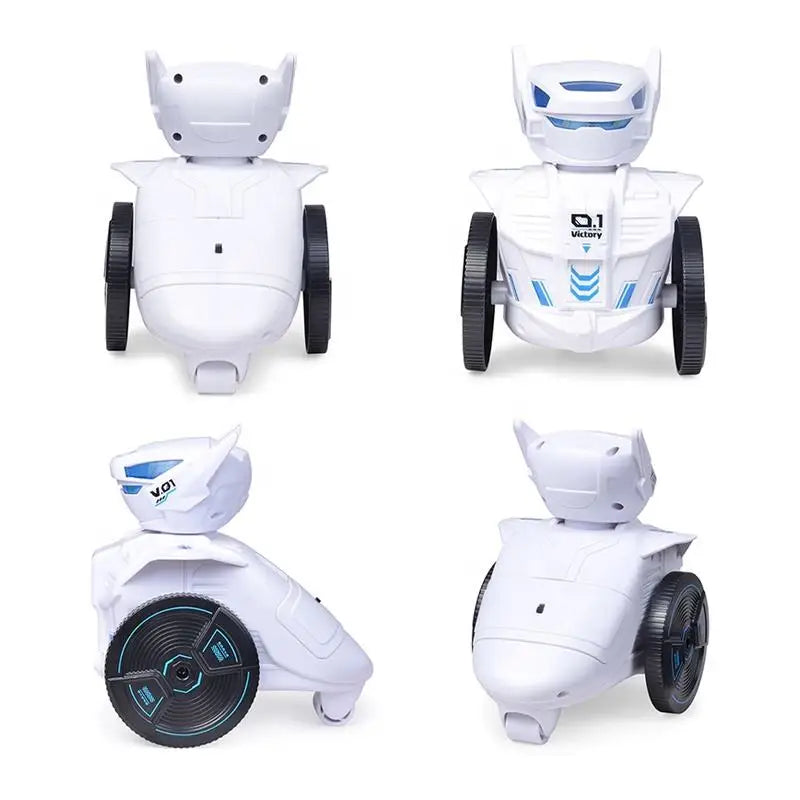 HKM-596947 DIY Smart Watch Sensor Robot Toy - 2.4G RC Intelligent Robot with LED Lights, Sound, Singing, Dancing, Educational for Ages 5+