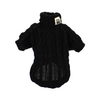 HKM-596947 Warm Knitwear Coat for Small to Medium Dogs and Cats - Available in Orange, Black, Grey