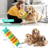 HKM-597203 Durable Rubber Dog Chew Toys for Aggressive Chewers - Caterpillar Design for All Breeds
