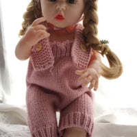 HKM-597203 Soft Silicone Reborn Baby Girl Doll - 55cm Realistic & Cuddly Toy