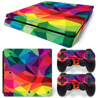 HKM-597395 Full Body Sticker for PS4 Slim - Eco-Friendly PVC Air Guide Film