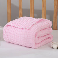 HKM-597523 Soft Combed Cotton Six-Layer Gauze Quilt for Newborns - 110x110cm