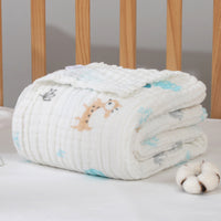 HKM-597523 Soft Combed Cotton Six-Layer Gauze Quilt for Newborns - 110x110cm