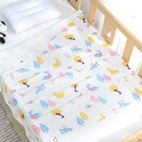 HKM-597523 Soft Combed Cotton Six-Layer Gauze Quilt for Newborns - 110x110cm