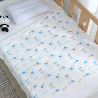HKM-597523 Soft Combed Cotton Six-Layer Gauze Quilt for Newborns - 110x110cm