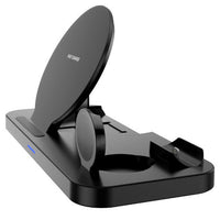 HKM-597587 3-in-1 Wireless Fast Charger for Mobile Phones, Apple Watch, and Bluetooth Headsets