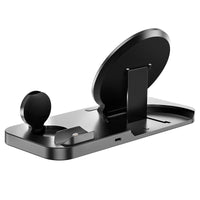 HKM-597587 3-in-1 Wireless Fast Charger for Mobile Phones, Apple Watch, and Bluetooth Headsets