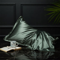 HKM-597907 Silk Envelope Pillowcase from Mulberry Silk, Elegant Small Side Design, 48*74 cm