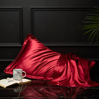 HKM-597907 Silk Envelope Pillowcase from Mulberry Silk, Elegant Small Side Design, 48*74 cm