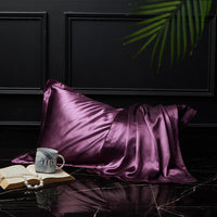 HKM-597907 Silk Envelope Pillowcase from Mulberry Silk, Elegant Small Side Design, 48*74 cm