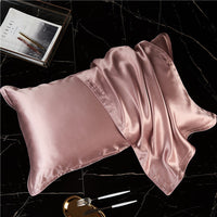 HKM-597907 Silk Envelope Pillowcase from Mulberry Silk, Elegant Small Side Design, 48*74 cm