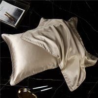 HKM-597907 Silk Envelope Pillowcase from Mulberry Silk, Elegant Small Side Design, 48*74 cm
