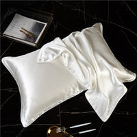 HKM-597907 Silk Envelope Pillowcase from Mulberry Silk, Elegant Small Side Design, 48*74 cm