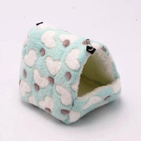 HKM-598035 Warm Cotton Nest for Small Pets - Soft and Comfortable Hamster Bed with Swing Hooks