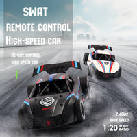 HKM-598099 1:20 Remote Control Police Car Toy - High-Speed Drift RC Vehicle for Kids Ages 5 and Up