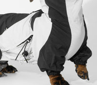 HKM-598163 Pet Winter Sports Raincoat - Casual Color Matching Apparel for Pets