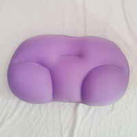HKM-598355 Cervical Pillow with Foam Particle Filling - Candy Shape, 5.1-10cm Height, Multiple Colors Available