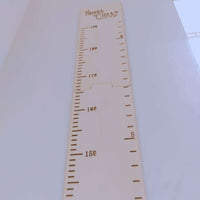 HKM-598355 Nordic Style Wooden Height Ruler Wall Sticker for Kids - Eco-Friendly Design