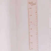 HKM-598355 Nordic Style Wooden Height Ruler Wall Sticker for Kids - Eco-Friendly Design