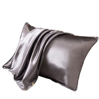 HKM-598483 25M Mulberry Silk Pillowcase - 48x74cm Modern Simplicity White