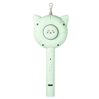 HKM-598611 Multifunctional Cat Teaser Stick with Laser and Cat Comb, Plastic, White/Yellow/Green