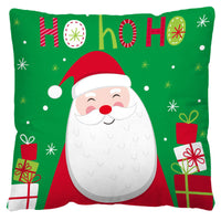 HKM-598803 Red and Black Plaid Christmas Plush Pillow Cover 45x45cm European American Style