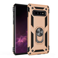 HKM-598931 Samsung S10 Plus Military-Grade Anti-Drop Phone Case - Durable TPU+PC Back Cover in Various Colors