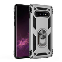 HKM-598931 Samsung S10 Plus Military-Grade Anti-Drop Phone Case - Durable TPU+PC Back Cover in Various Colors