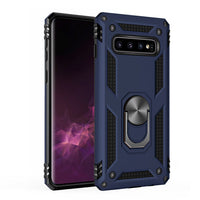 HKM-598931 Samsung S10 Plus Military-Grade Anti-Drop Phone Case - Durable TPU+PC Back Cover in Various Colors