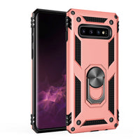 HKM-598931 Samsung S10 Plus Military-Grade Anti-Drop Phone Case - Durable TPU+PC Back Cover in Various Colors