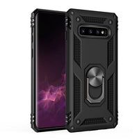 HKM-598931 Samsung S10 Plus Military-Grade Anti-Drop Phone Case - Durable TPU+PC Back Cover in Various Colors