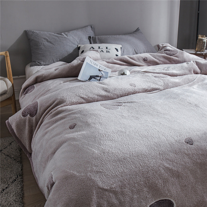 HKM-598995 Floral Polyester Summer Blanket - Multiple Sizes Available