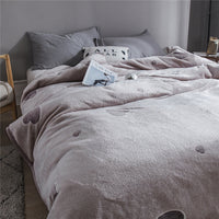 HKM-598995 Floral Polyester Summer Blanket - Multiple Sizes Available