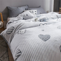 HKM-598995 Floral Polyester Summer Blanket - Multiple Sizes Available