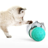 HKM-599123 Interactive Dog Treat Leaking Toy with Wheel - Fun Quacking Sound for Dogs and Cats