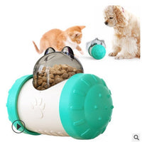 HKM-599123 Interactive Dog Treat Leaking Toy with Wheel - Fun Quacking Sound for Dogs and Cats